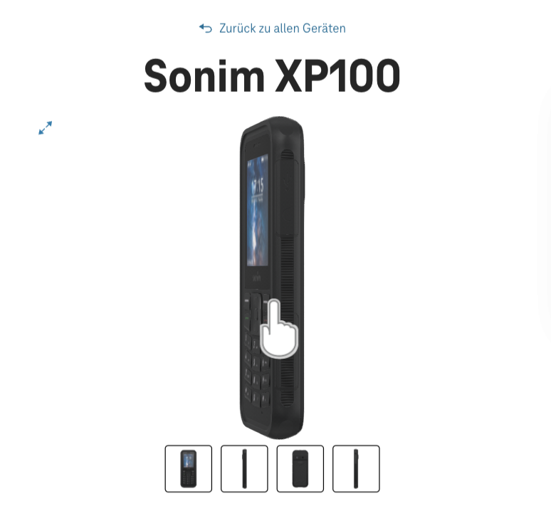 Screenshot for issue: Phone animation only accessible via dragging movement