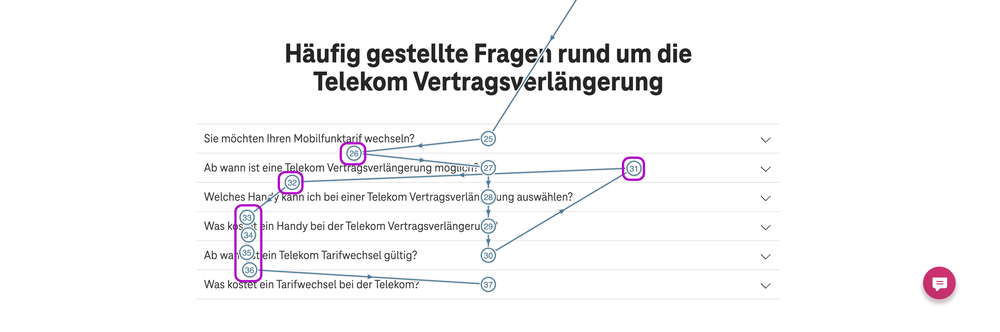 Screenshot for issue: Content of hidden accordion area is keyboard focusable