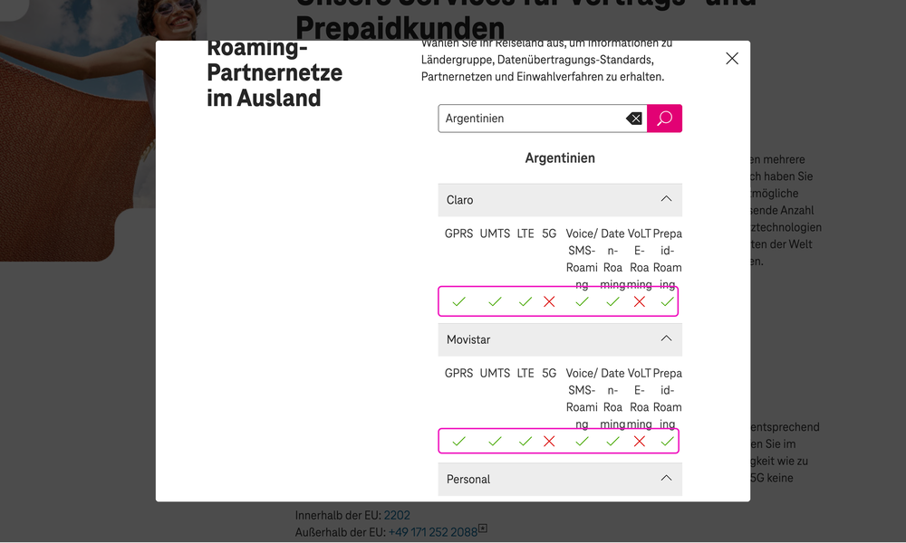 Screenshot for issue: Icons in Partnernetze table do not have text alternative