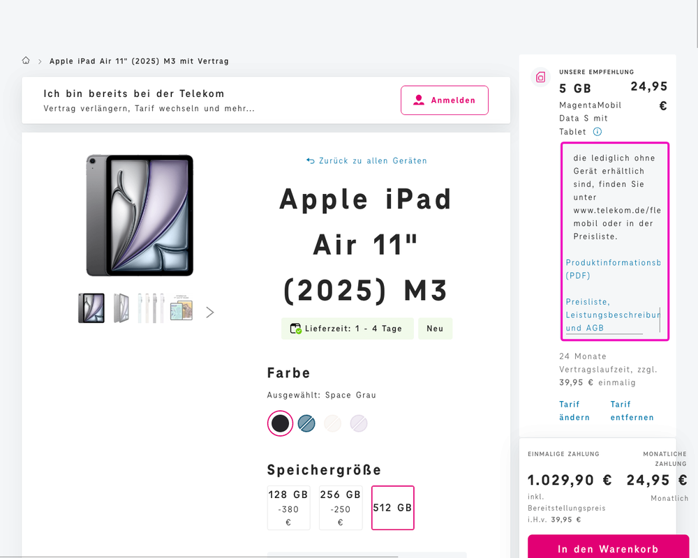 Screenshot for issue: Text content overflows containers with user changed text spacing