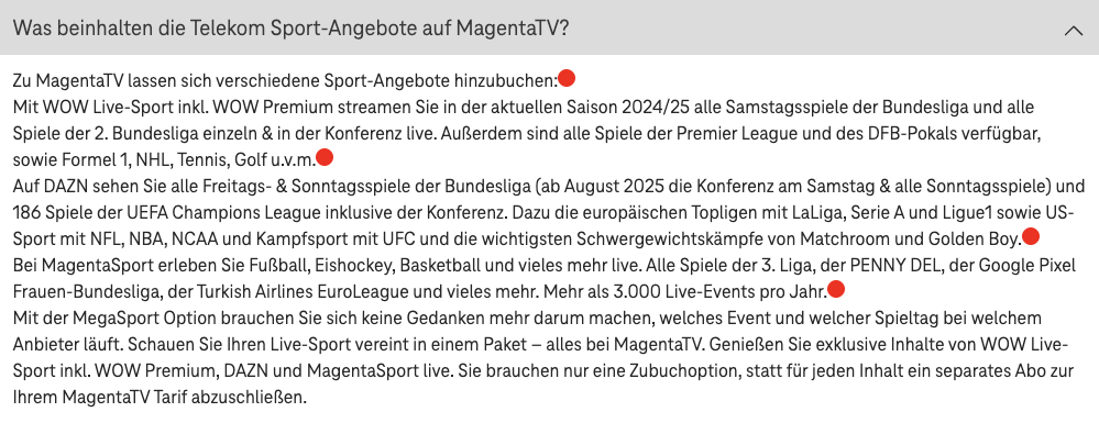 Screenshot for issue: Semantic HTML elements are used for styling or layout purposes