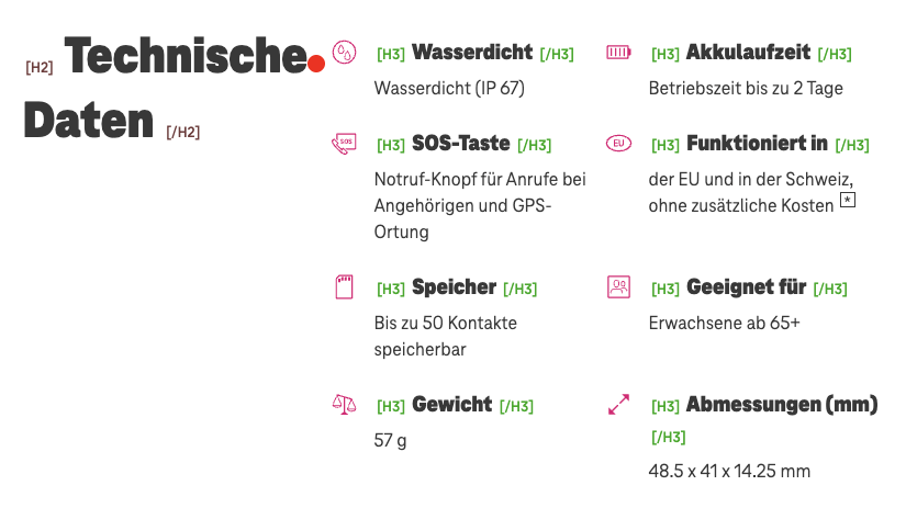 Screenshot for issue: Semantic HTML elements are used for styling or layout purposes