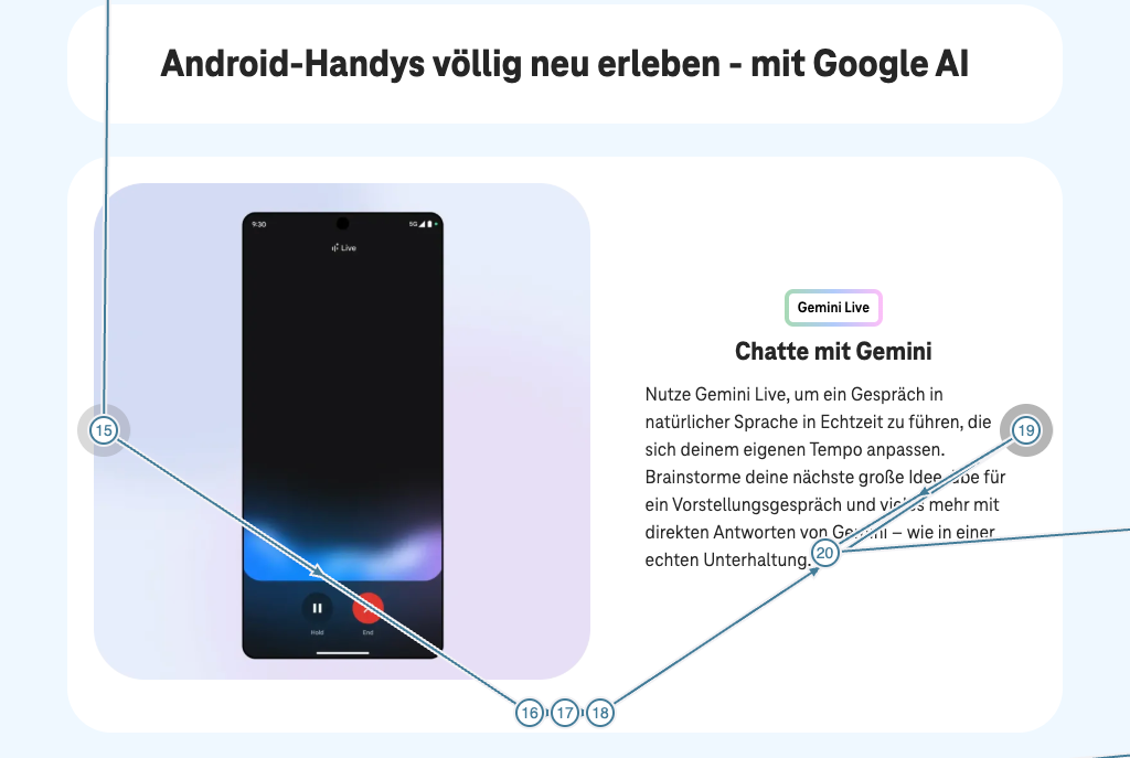 Screenshot for issue: Carousel navigation and pagination buttons in mixed order