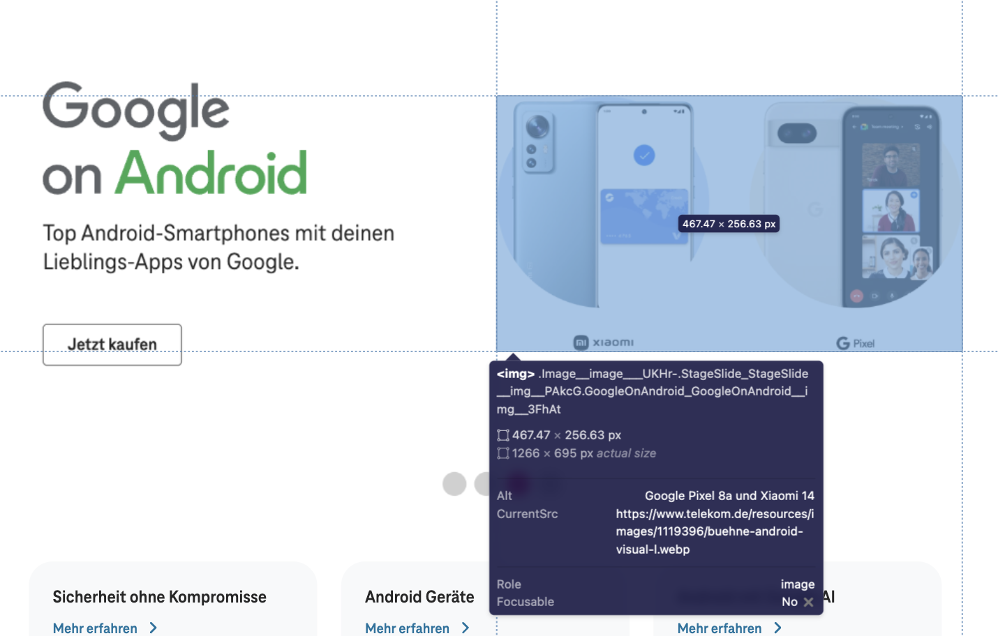 Screenshot for issue: Image text alternative &quot;wrong way round&quot;