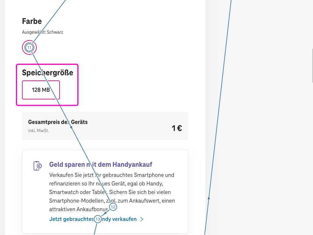 Screenshot for issue: Interactive element, operable by mouse, not accessible by keyboard