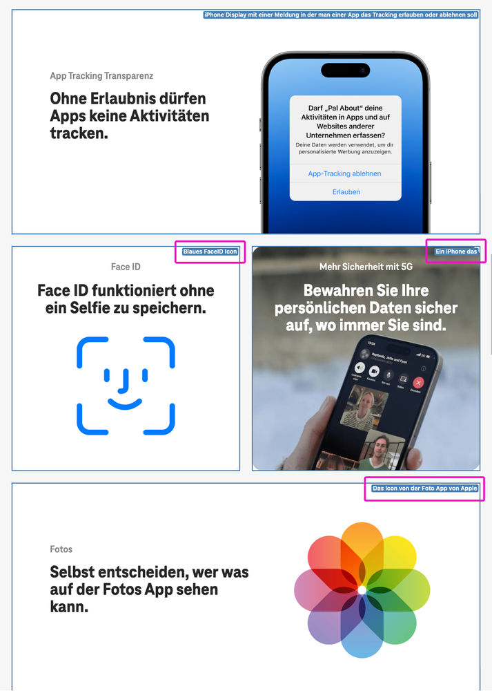 Screenshot for issue: Image text alternative does not serve equivalent purpose