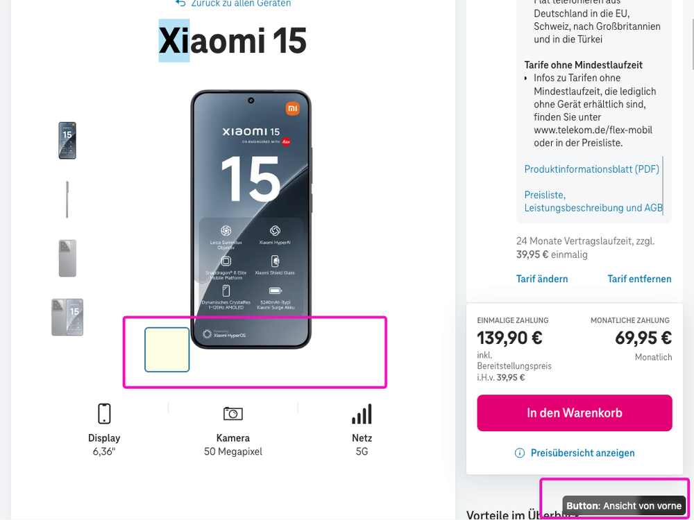 Screenshot for issue: Element&#x27;s focused state is not visible