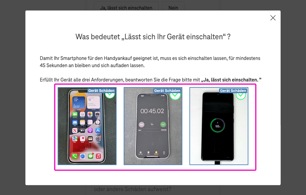 Screenshot for issue: Image text alternative does not serve equivalent purpose