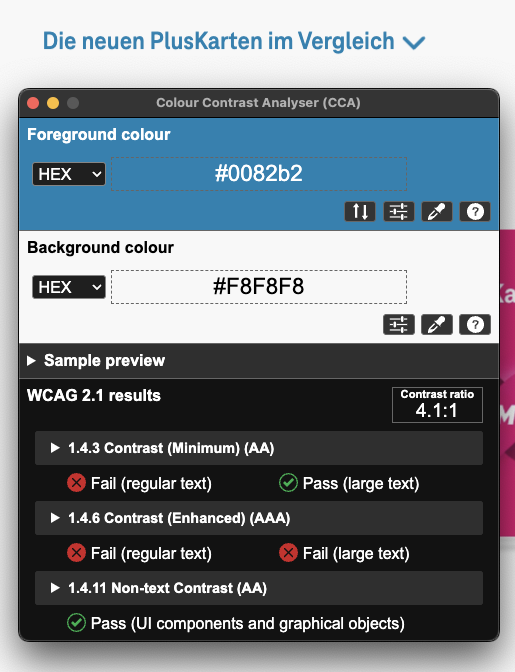 Screenshot for issue: Hovered links&#x27; text content does not have enough color contrast