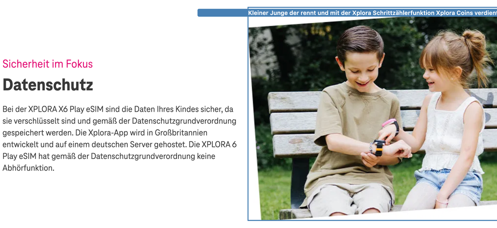Screenshot for issue: Image &quot;Datenschutz&quot; does not have purpose equivalent text alternative