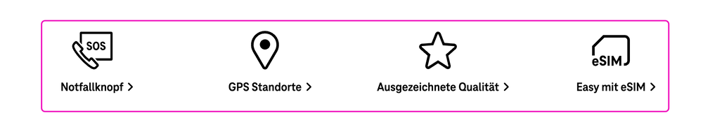 Screenshot for issue: Anchor links (&quot;Notfallknopf&quot;, &quot;GPS Standorte&quot;, ...) do not set focus correctly