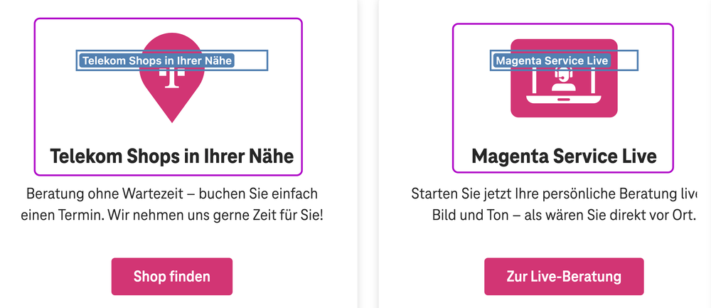 Screenshot for issue: Image is decorative but has text alternative