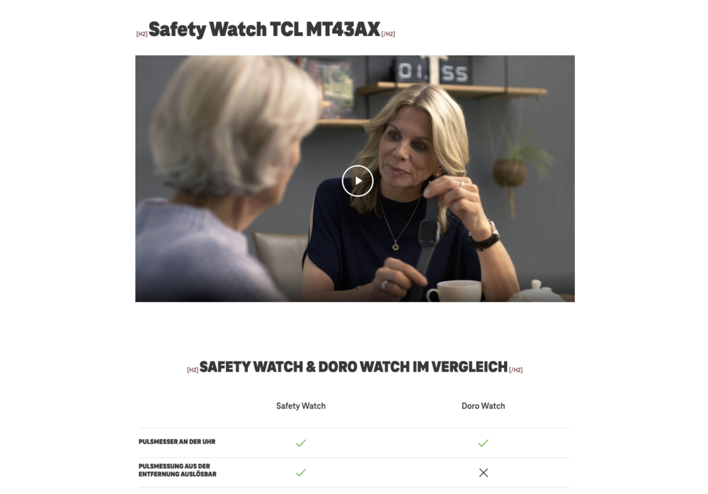 Screenshot for issue: Visual presentation of heading structure does not match code markup