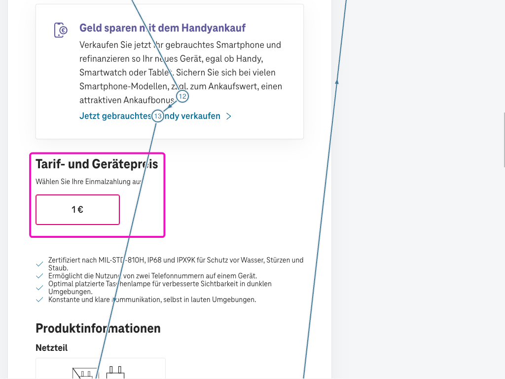 Screenshot for issue: Interactive element, operable by mouse, not accessible by keyboard