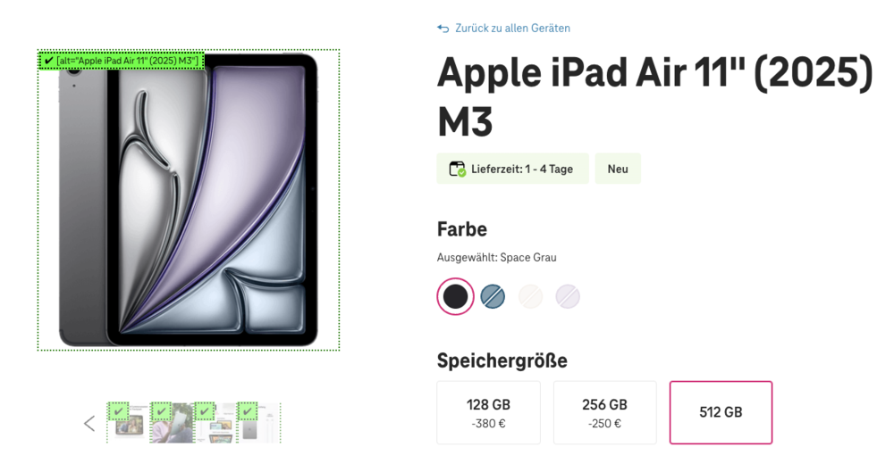 Screenshot for issue: Image text alternative does not serve equivalent purpose
