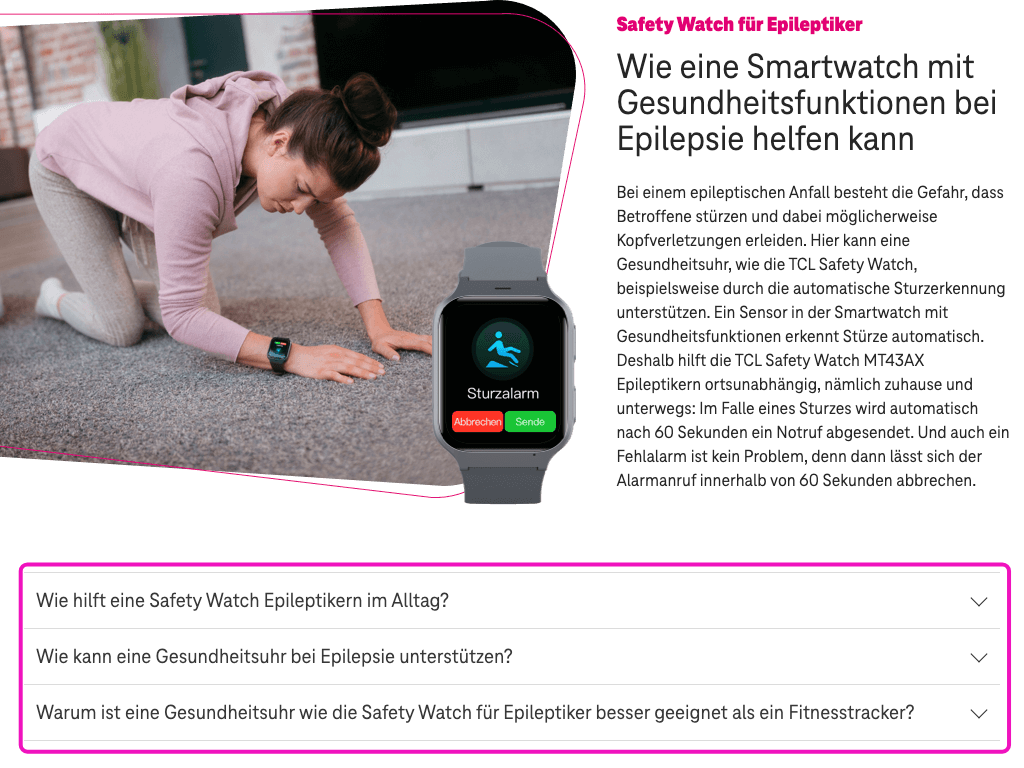 Screenshot for issue: Collapsible elements do not have visible focus indicator