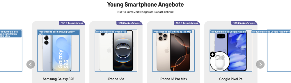 Screenshot for issue: Product image text alternative not purpose equivalent of image