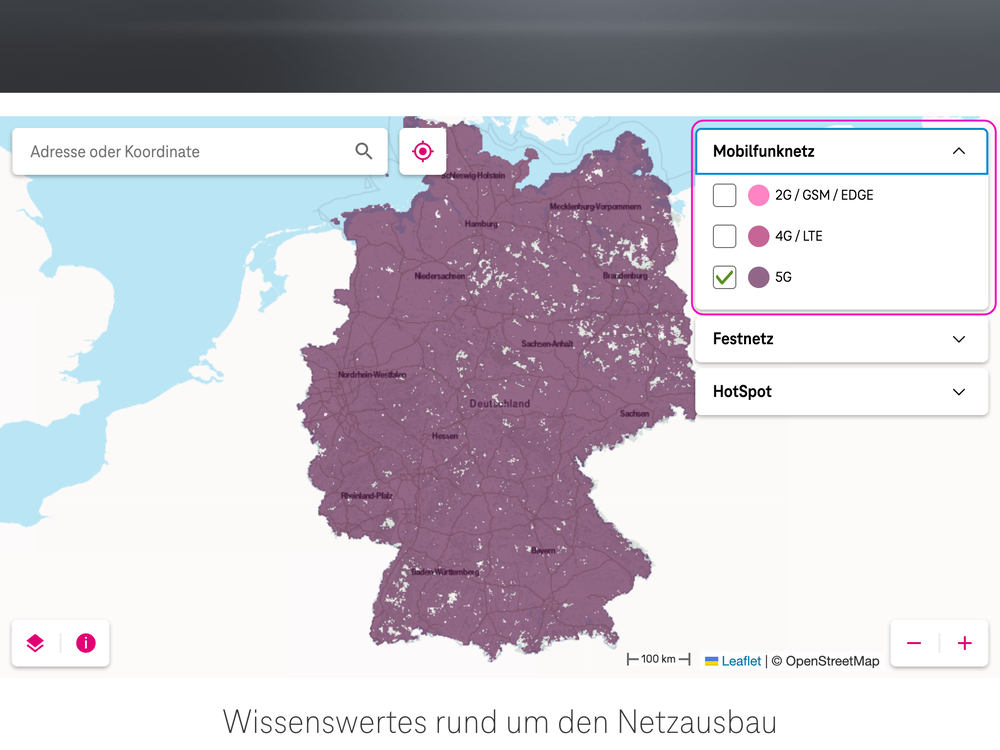 Screenshot for issue: Choosing a dropdown in the map changes map content
