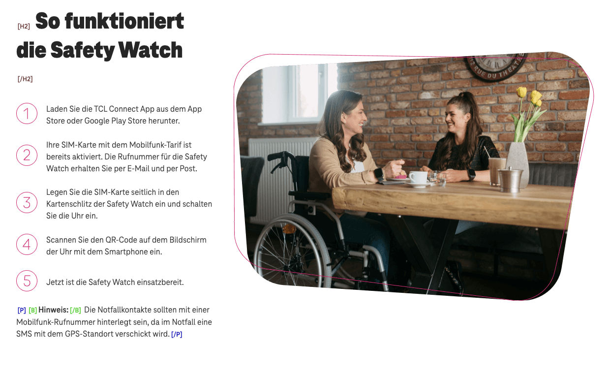 Screenshot for issue: Visual presentation of elements does not match code markup