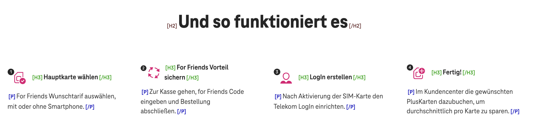 Screenshot for issue: Improper use of semantic HTML list elements