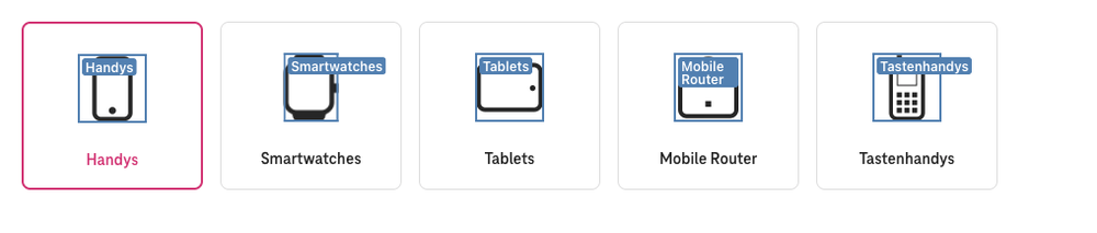 Screenshot for issue: Decorative icons have non-null alt attribute or no text alternative at all