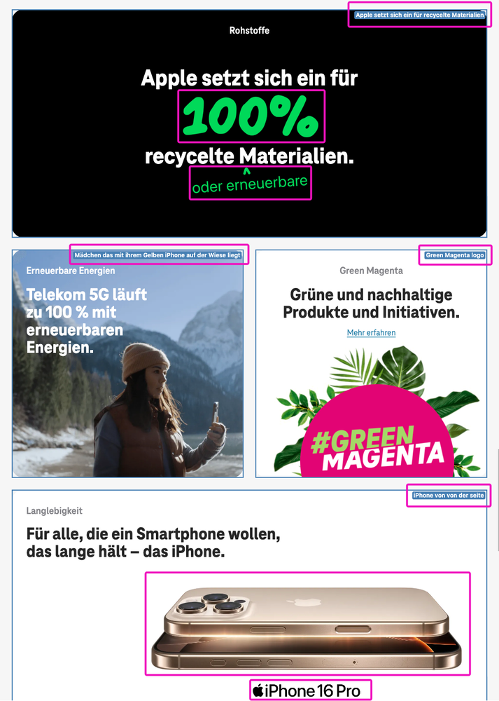 Screenshot for issue: Image text alternative does not serve equivalent purpose