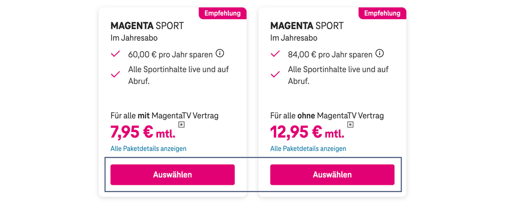Screenshot for issue: Magenta button&#x27;s keyboard focus does not have enough contrast