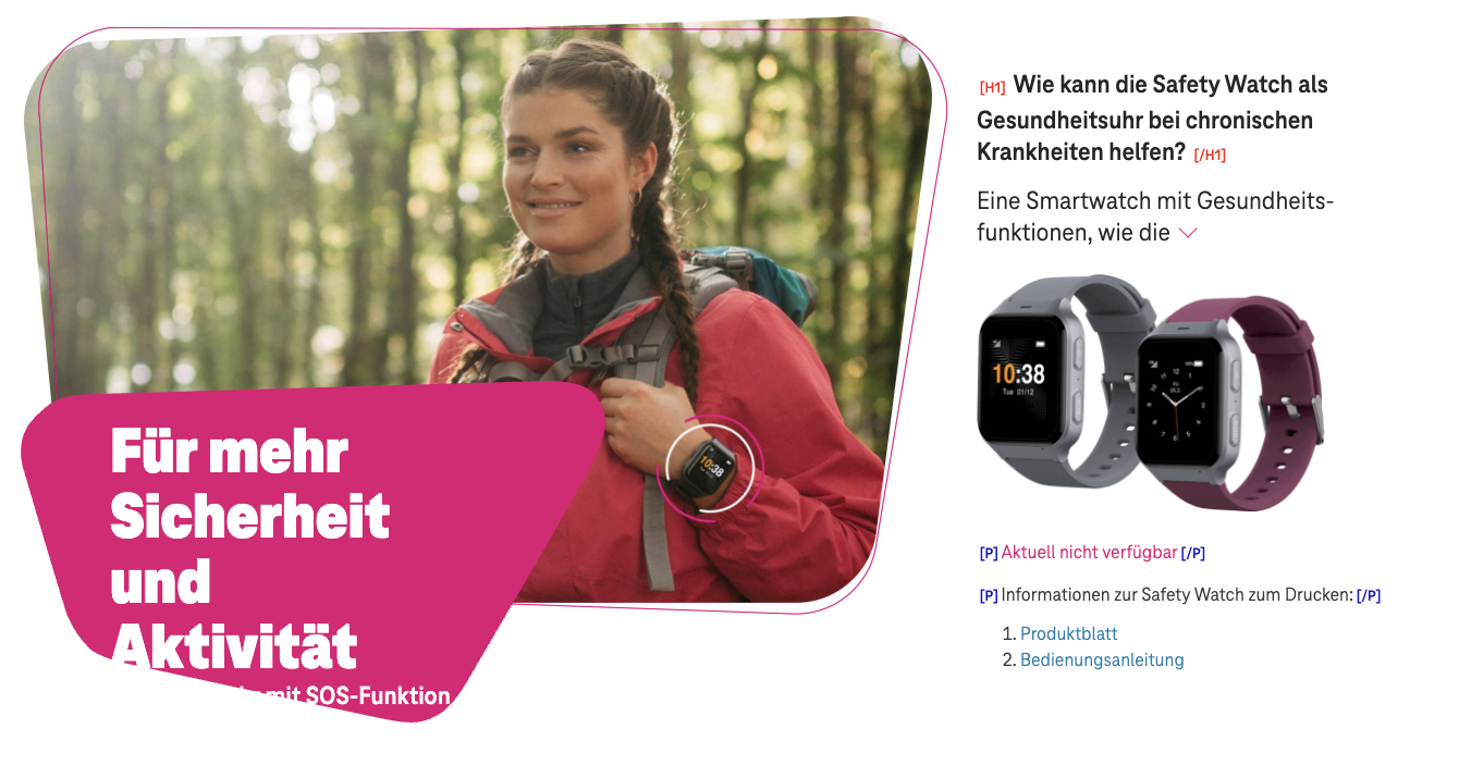 Screenshot for issue: Visually presented heading structure does not match code markup