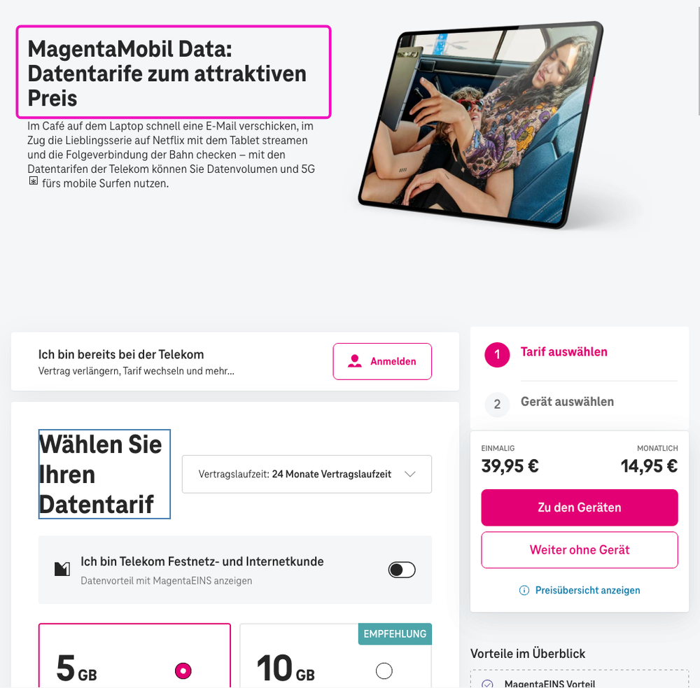 Screenshot for issue: Visual presentation of heading structure does not match code markup