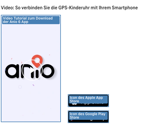 Screenshot for issue: Video still images for video player dialog windows do not have purpose equivalent text alternatives