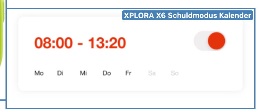 Screenshot for issue: Image &quot;Schulmodus Kalender&quot; does not have purpose equivalent text alternative