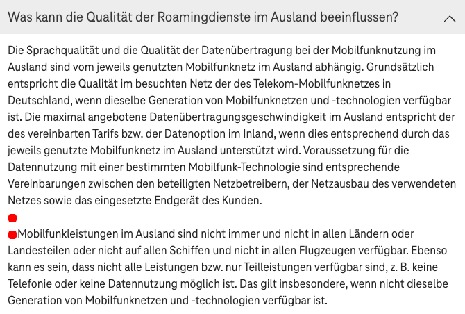 Screenshot for issue: Line break element &lt;br&gt; used