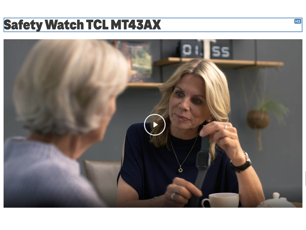 Screenshot for issue: Heading &quot;Safety Watch TCL MT43AX&quot; does not accurately describe content topic &#x2F; purpose