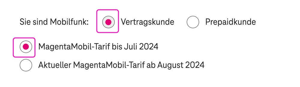 Screenshot for issue: Radio button&#x27;s keyboard focus does not have enough contrast