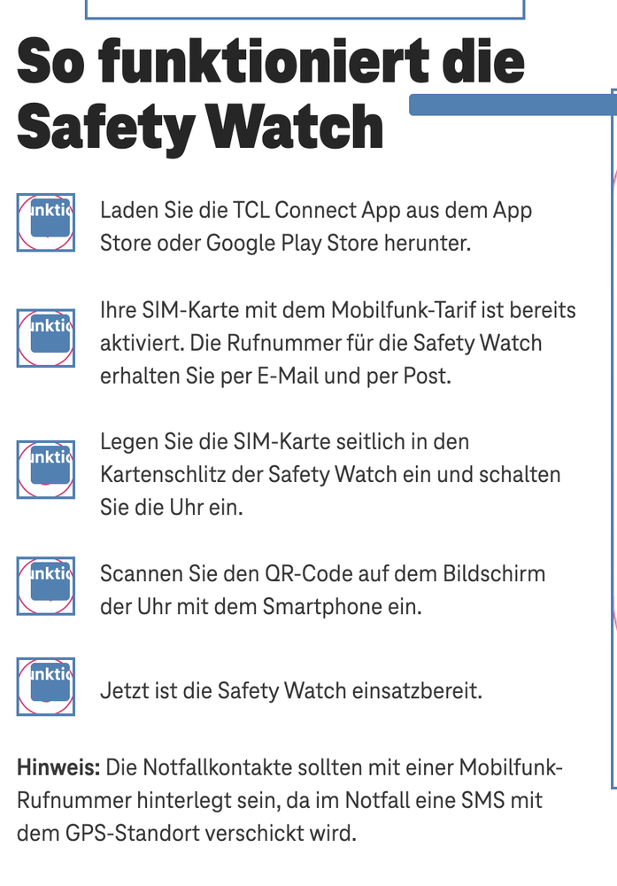 Screenshot for issue: List content not using HTML list element