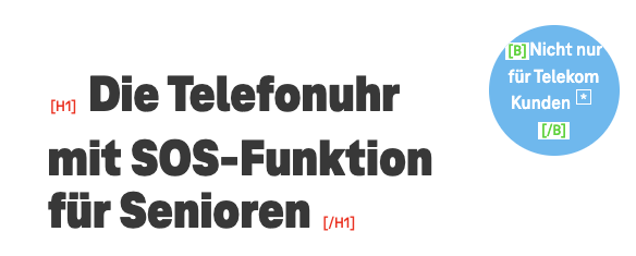 Screenshot for issue: Visual presentation of elements does not match code markup