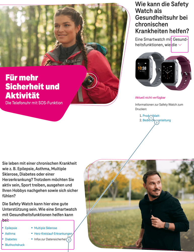 Screenshot for issue: Interactive elements are not focusable by keyboard