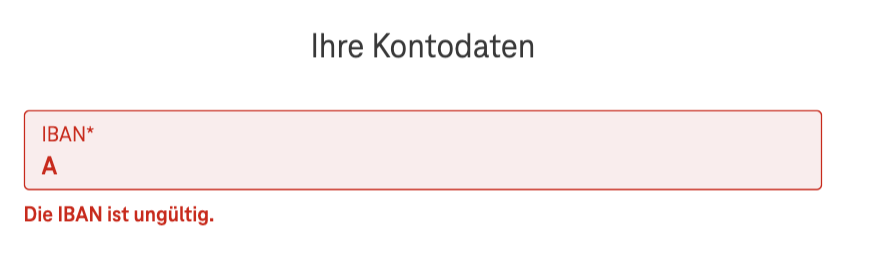 Screenshot for issue: Error suggestions messing on form inputs &quot;Handyankauf&quot;