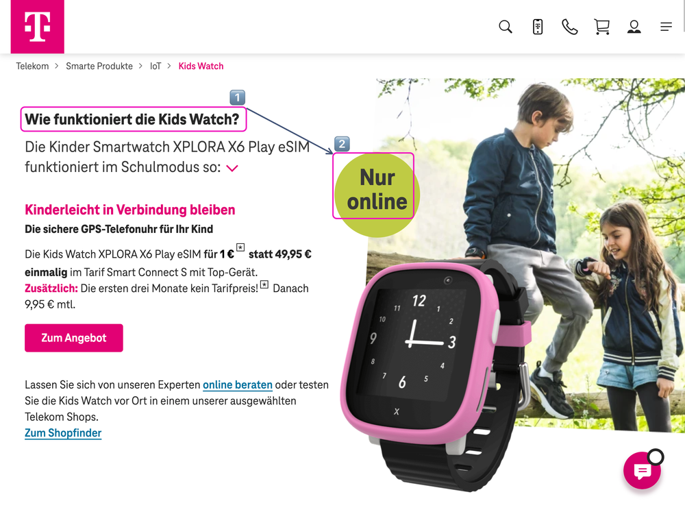 Screenshot for issue: Sequence main heading → badge implies meaning