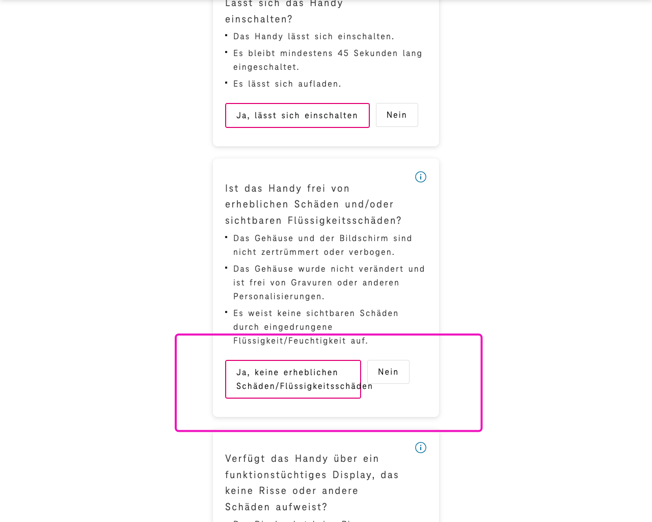 Screenshot for issue: Text content overflows containers with user changed text spacing