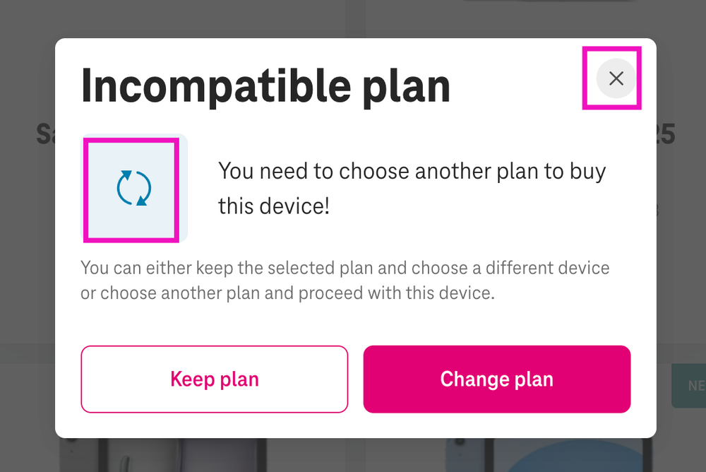 Screenshot for issue: Icons do not have purpose equivalent text alternative