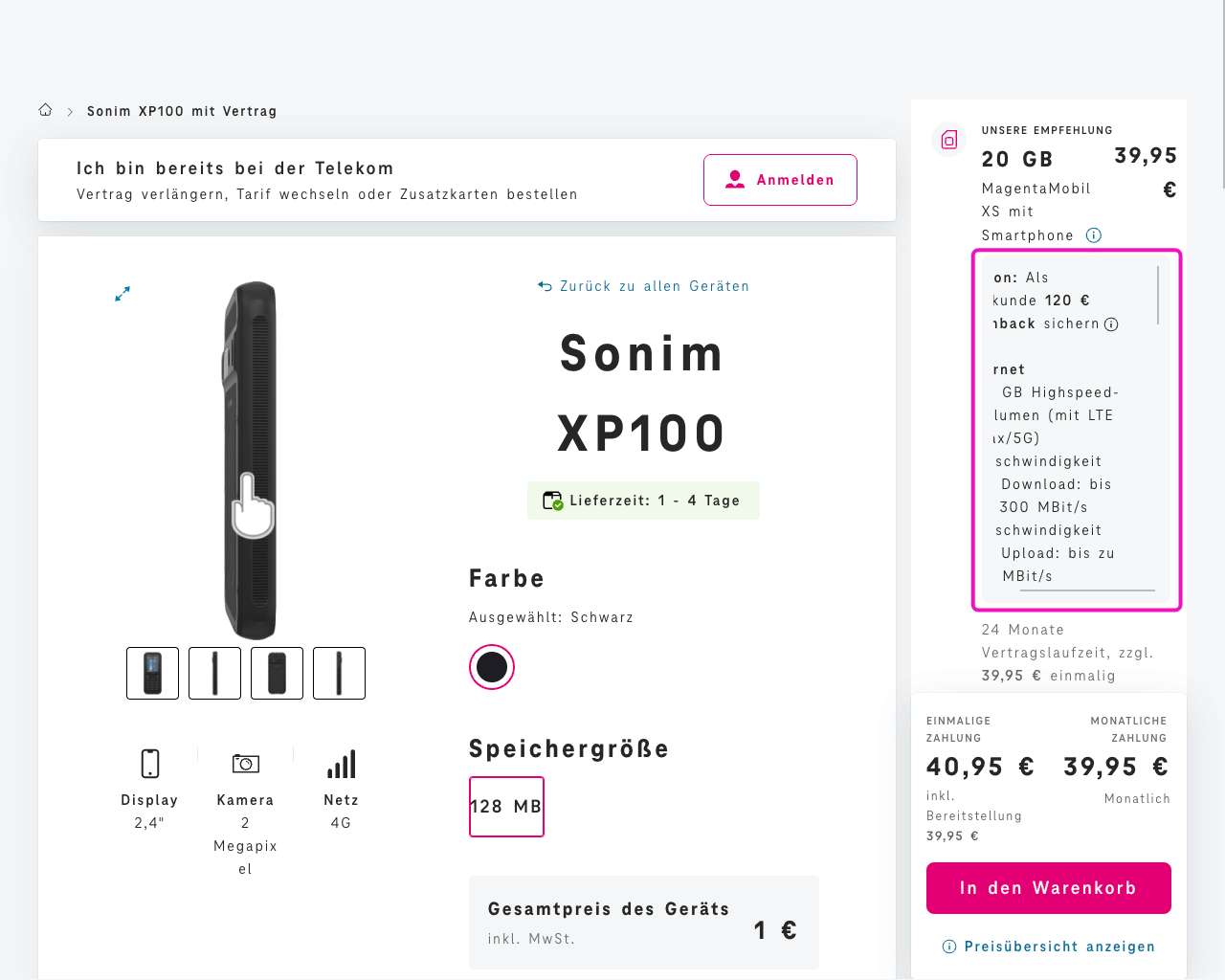 Screenshot for issue: Text content overflows containers with user changed text spacing