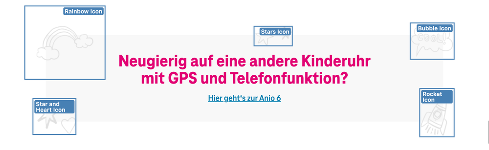 Screenshot for issue: Icons not marked as decorative use weak color contrast