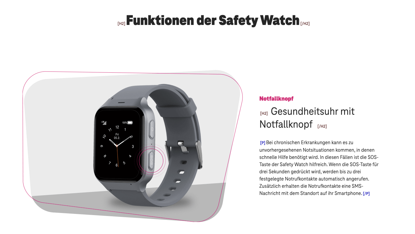 Screenshot for issue: Visually presented heading structure does not match code markup