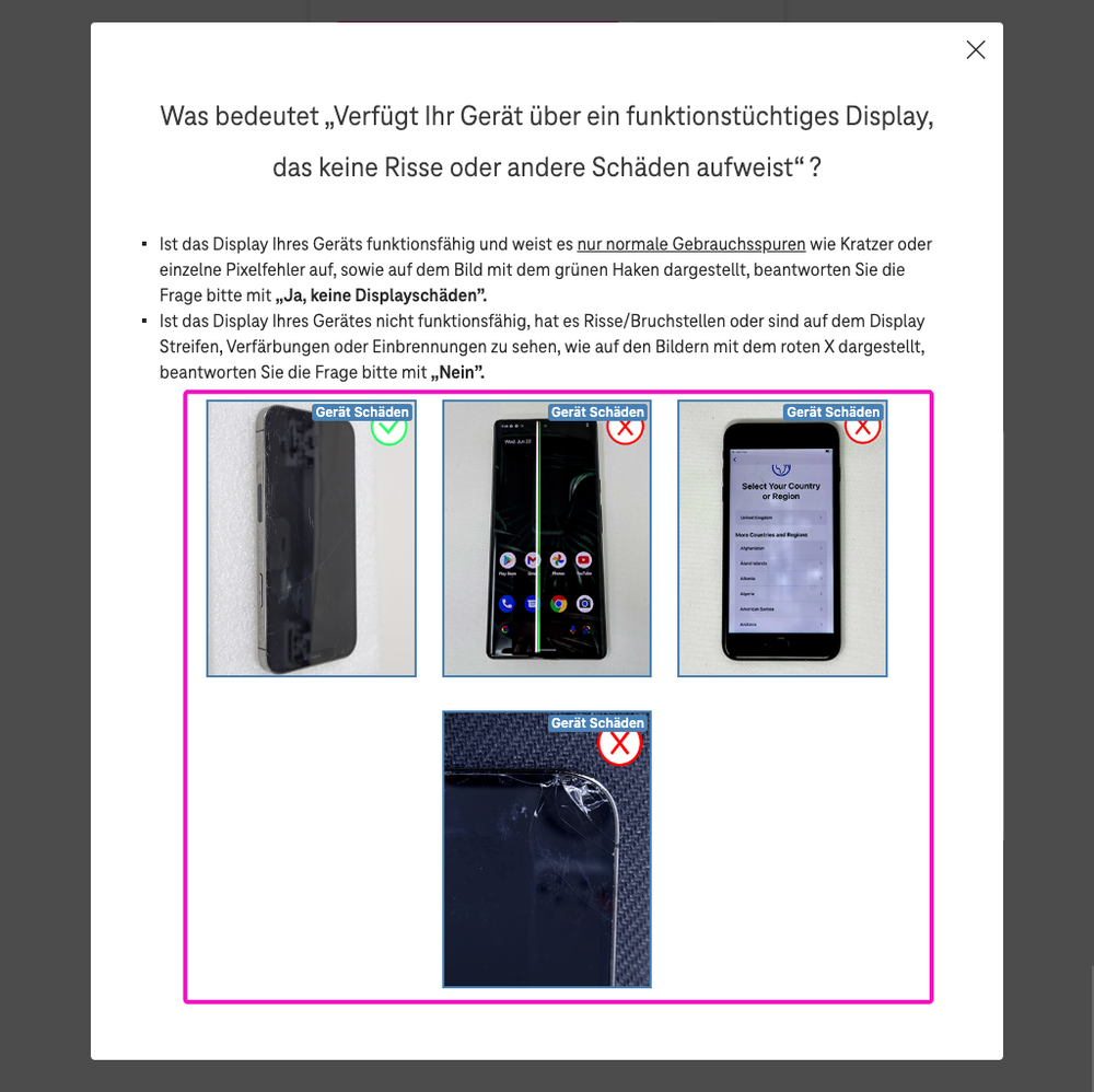 Screenshot for issue: Image text alternative does not serve equivalent purpose